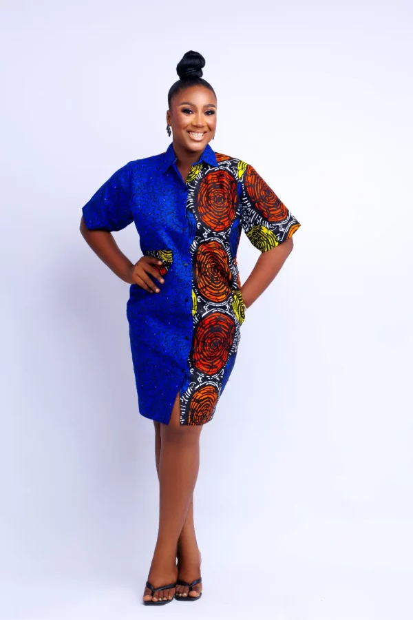 AMAKA AFRICAN PRINT DRESS 4