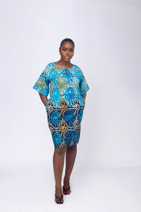 TOYIN AFRICAN PRINT DRESS 4